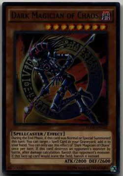 Dark Magician of Chaos Ultra Rare King of Games: Yugi's Legendary Decks YGLD-ENC - Image 1