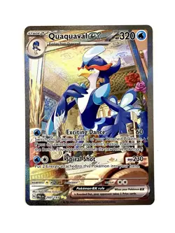 Quaquaval ex 260/193 Paldea Evolved Special Illustration Rare Pokemon TCG NM - Image 1