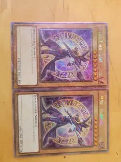 X2 Dark Magician (8th Art) (Platinum Secret Rare) RA04-EN106 Quarter Century - Image 1