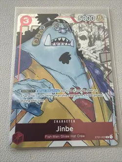 One Piece TCG: English 1st Anniversary Set ST01-005 Jinbe (Promo) - Image 1