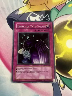 Legacy of Yata-Garasu Secret Rare PP01-EN009 Light Play Yugioh TCG - Image 1