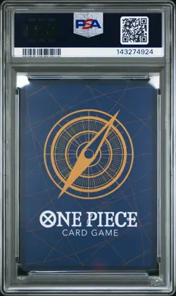 2025 ONE PIECE OP12-LEGACY OF THE MASTER SPECIAL ALTERNATE ART #037 LIM PSA 10 - Image 2