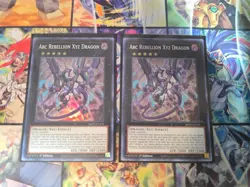 2x Arc Rebellion Xyz Dragon MP21-EN191 - 1st Ed Super Rare (SR) Near Mint Yugioh - Image 1