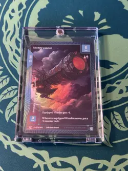 Sky Fire Cannon OCM FOIL 23/99 ALT ART Wonders Of The First Call Of The Stones - Image 1
