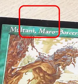 MULTANI, MARO-SORCERER x1 mtg INKED DAMAGED Urza's Legacy 1 Rare - Image 3