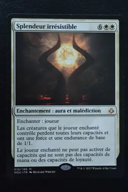 Magic The Gathering MTG OVERWHELMING SPLENDOR FRENCH Hour of Devastation LP - Image 1
