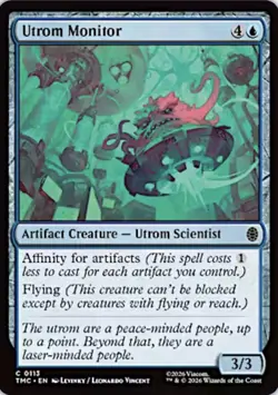 Utrom Monitor Teenage Mutant Ninja Turtles Eternal NM MTG - Image 1