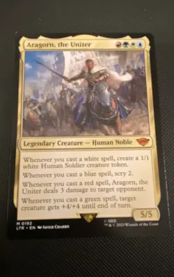 Aragorn, the Uniter Universes Beyond: the Lord of the Rings; MTG - Image 1