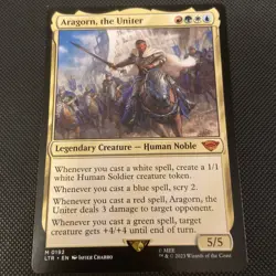 Aragorn, the Uniter Universes Beyond: the Lord of the Rings; MTG - Image 2
