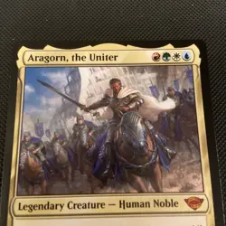 Aragorn, the Uniter Universes Beyond: the Lord of the Rings; MTG - Image 3