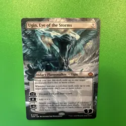 Ugin, Eye of the Storms (Borderless) Tarkir: Dragonstorm Regular - Image 1