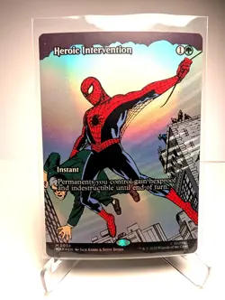 Heroic Intervention (Borderless) Marvel Universe Eternal-Legal Foil - Image 1