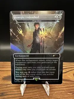 Armiger Unleashed - Forge Anew (Rainbow Foil) Secret Lair (SLD 7002), MTG - Image 1
