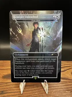 Armiger Unleashed - Forge Anew (Rainbow Foil) Secret Lair (SLD 7002), MTG - Image 3