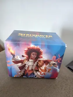 Mtg Prismari Performance Deck Box Zaffai Strixhaven No Magic The Gathering Cards - Image 1