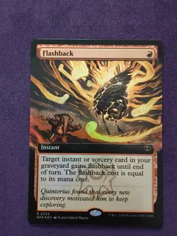 Flashback (Extended Art) [SOS - 333] - NM [Foil] TCG MTG - Image 1