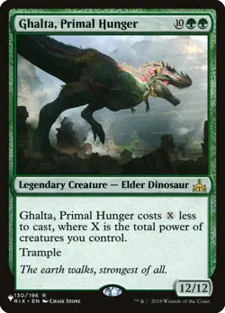 MTG Ghalta, Primal Hunger ** The List ** English - Image 1