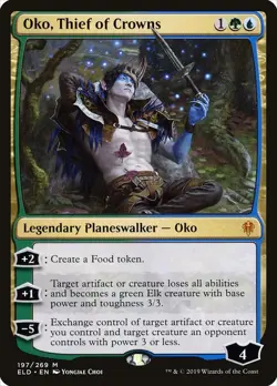 Oko, Thief of Crowns [ELD - 197] - NM TCG MTG - Image 1