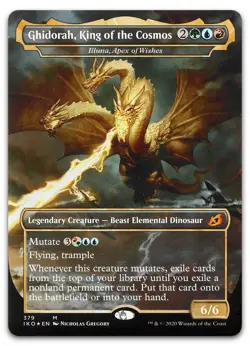 Ghidorah, King of the Cosmos - Illuna, Apex of Wishes #379 NM Ikoria Magic MTG - Image 1