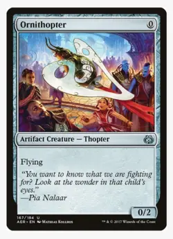 Ornithopter | MTG AER | Artifact Thopter Flying Zero Cost EDH Staple | LP - Image 1