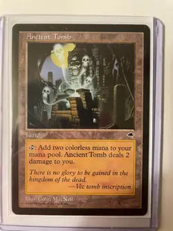 Tempest MTG Ancient Tomb Magic - LP - Image 1