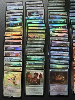 Massive MTG 300+ Foil Card Lot - Regular FOILS ONLY - Various Sets and Rarities - Image 3