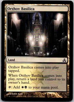 Magic the Gathering Orzhov Basilica Guildpact x1 MTG Free Shipping! - Image 1