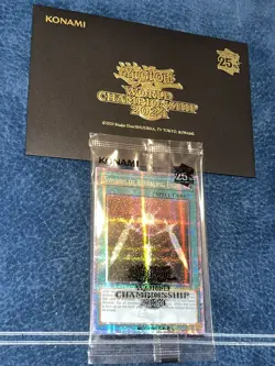 Swords Of Revealing Light Quarter Centuary Rare QCR 2024 Yugioh Worlds Envelope - Image 1