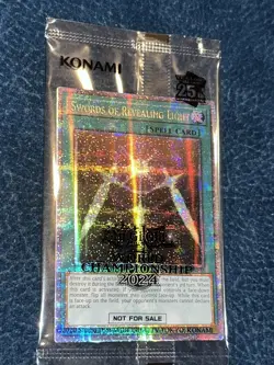 Swords Of Revealing Light Quarter Centuary Rare QCR 2024 Yugioh Worlds Envelope - Image 3
