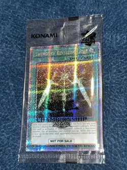 Swords Of Revealing Light Quarter Centuary Rare QCR 2024 Yugioh Worlds Envelope - Image 4