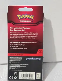 Pokemon TCG Knock Out Collection Kyogre Art - Factory Sealed - 2 Booster Packs - Image 2