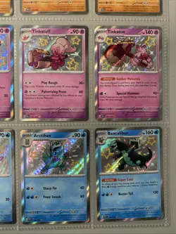 Pokemon TCG Paldean Fates Baby Shiny Holo Rare Lot of 9 Cards NM Shiny Rare SV - Image 4