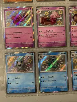 Pokemon TCG Paldean Fates Baby Shiny Holo Rare Lot of 9 Cards NM Shiny Rare SV - Image 5