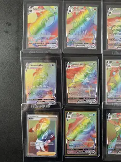 11 Full Art Rainbow Pokemon Card LOT Mint Rare Mixed US - Image 4