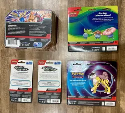 Pokemon Card Lot SEALED 🔥 Koraidon ex Tin + Booster Blisters + Packs Bundle - Image 2