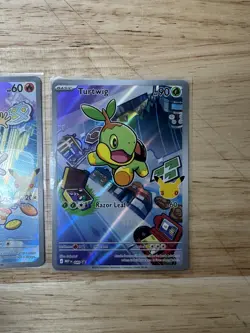 First Partner Series 1 Turtwig Chimchar Piplup Promo Set 040 041 042 Pokemon TCG - Image 1