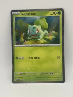 Bulbasaur 046 Cosmos Holo SV: Scarlet & Violet Promo Pokemon Card - Image 1