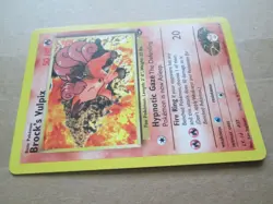 Brock's Vulpix - 37/132 - Uncommon WOTC TCG—Gym Challenge Pokemon Card - Image 3