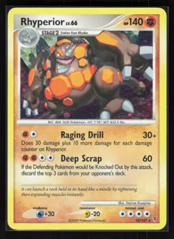Rhyperior Holo Holo Rare Pokemon Supreme Victors 10 LP - Image 1