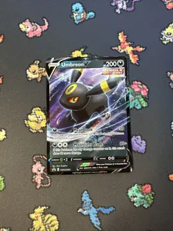 Pokemon Card Sword & Shield Promo Umbreon V SWSH203 Promo Holo - Image 1