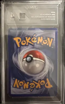 Pokemon Mew Gold Star Holo Delta Species EX Dragon Frontiers 101/101 TAG 4 - Image 3