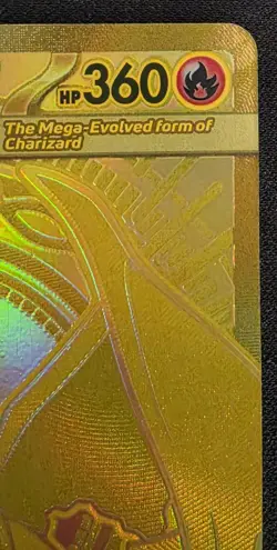 Mega Charizard Y ex 294/217 Gold Mega Hyper Rare Ascended Heroes Pokemon Card - Image 4