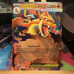 Mega Charizard Y ex 022/217 Ascended Heroes Double Rare Holo Pokemon TCG MINT - Image 1