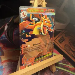 Mega Charizard Y ex 022/217 Ascended Heroes Double Rare Holo Pokemon TCG MINT - Image 2