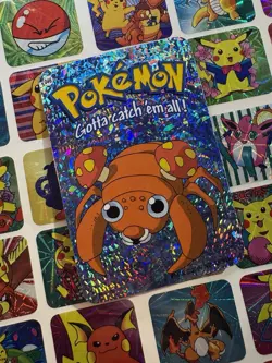 Pokemon 151 Vintage Pocket Monsters Vending HOLO Prism Sticker 2000 Nintendo - Image 1