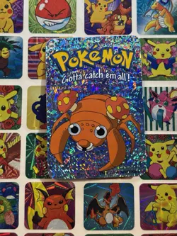 Pokemon 151 Vintage Pocket Monsters Vending HOLO Prism Sticker 2000 Nintendo - Image 2