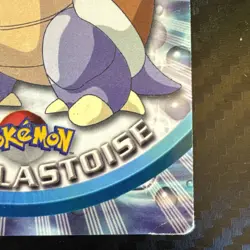 1999 Topps Pokemon TV Animation Series 1 Blastoise #9 Blue Logo Non Holo HP - Image 5