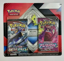 (Lot of 4)Pokemon Blister - Fusion Strike - Latias, Latios, Celebi, Jirachi Pins - Image 4