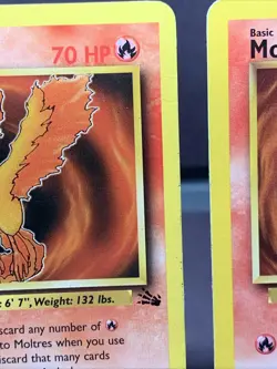 Pokemon TCG 1st Edition Moltres 27/62 Fossil Set Non Holo Rare WOTC VTG 1999 - Image 3