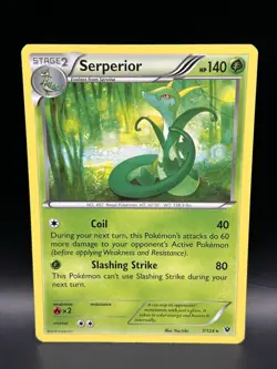 Serperior 7/124 - Pokemon Fates Collide Card - LP - Image 1